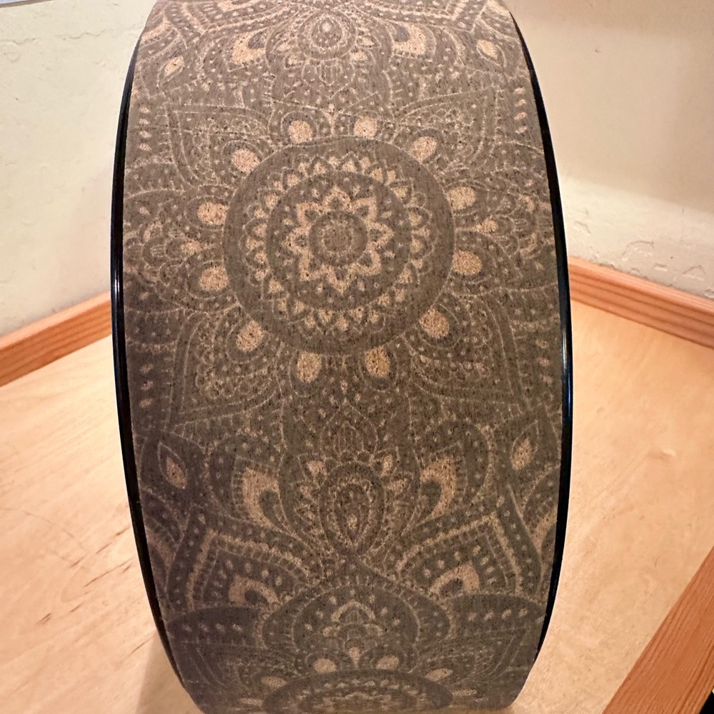 Mandala Pattern Yoga Wheel